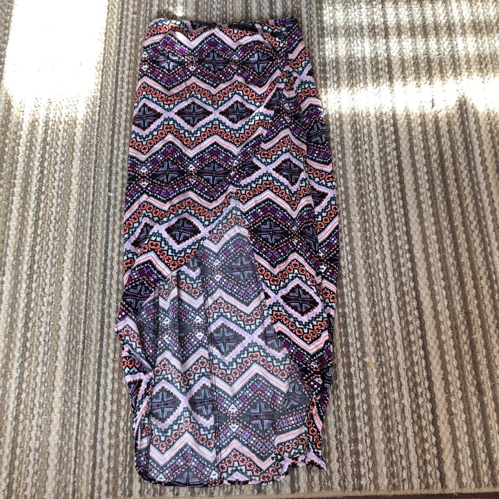 Express high low skirt